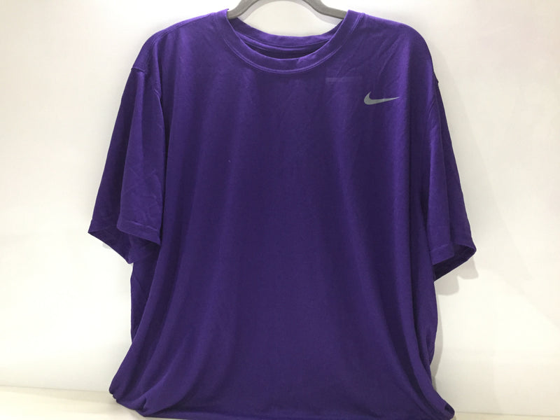 Nike Men's Legend Short Sleeve Tee, Purple, 2XL