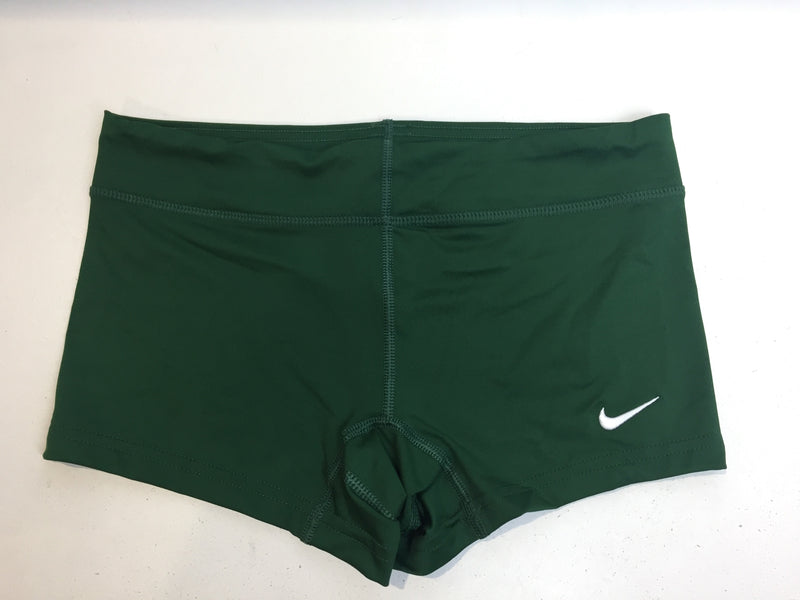 Nike Performance Women's Volleyball Game Shorts (Small, Gorge Green)