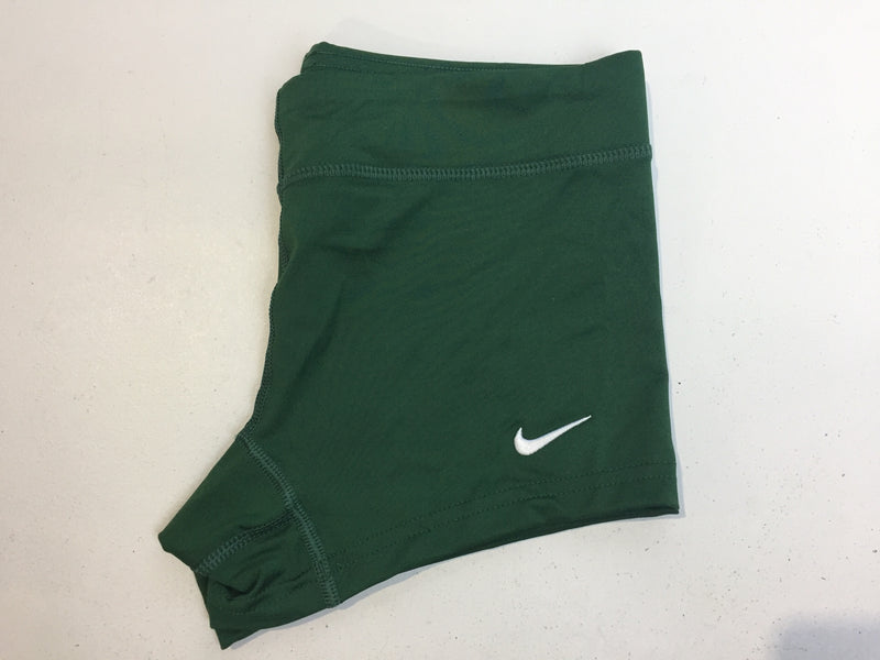 Nike Performance Women's Volleyball Game Shorts (Small, Gorge Green)