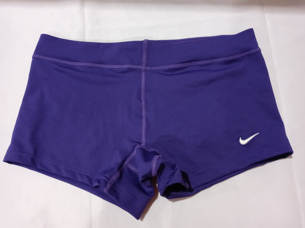 Nike Performance Game Women's Volleyball Shorts Large Purple