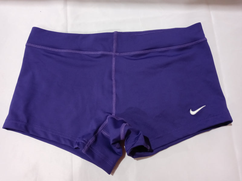 Nike Performance Game Women's Volleyball Shorts (Large, Purple)