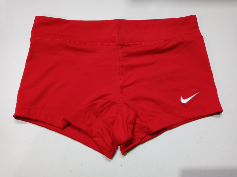 Nike Performance Women's Volleyball Game Shorts (X-Small, Scarlet)
