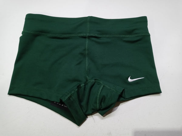 Nike Performance Game Womens Volleyball Shorts (XX-Small, Gorge Green)