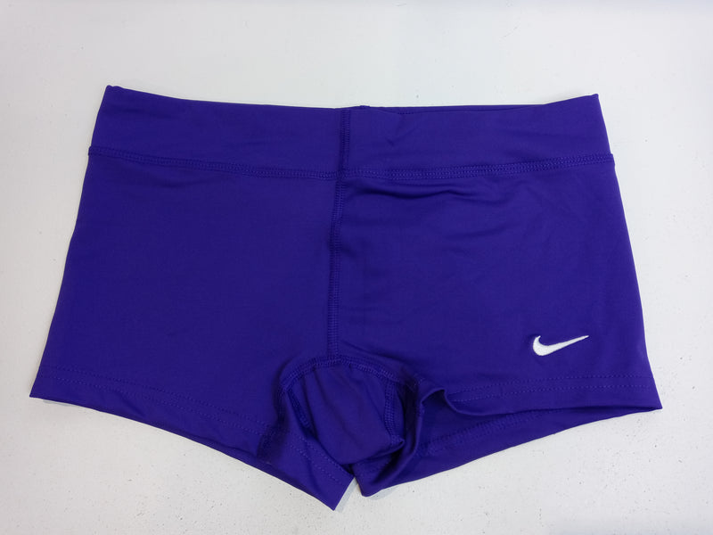 Nike Performance Women's Volleyball Game Shorts (XX-Small, Purple)