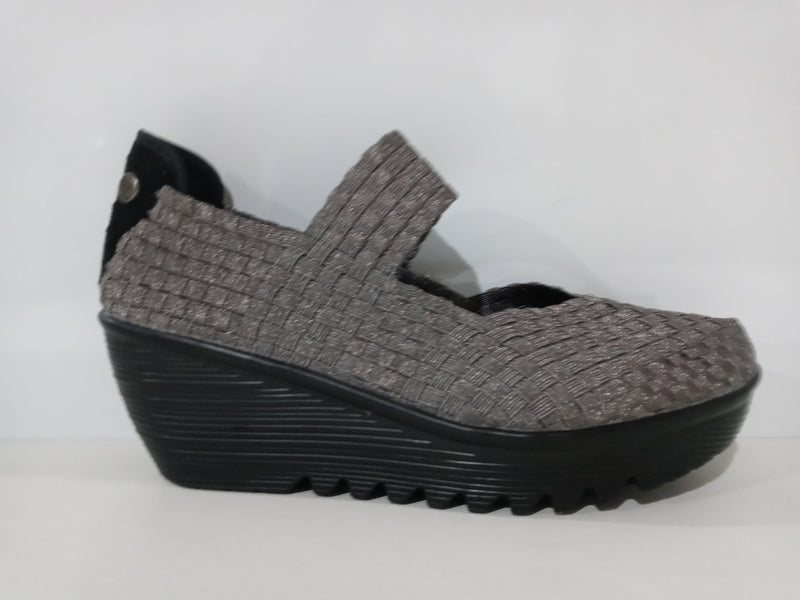 Bernie Mev Lulia Women's Slip On 40 M EU Gunmetal