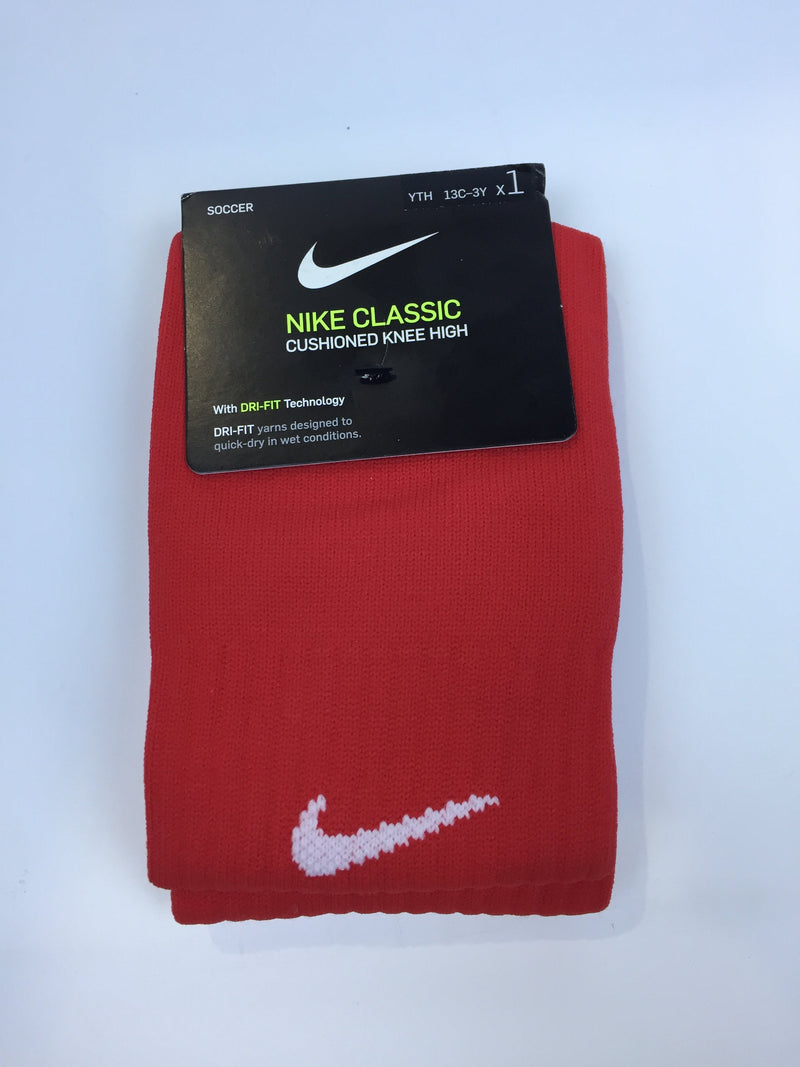 Nike Academy Over The Calf Soccer Socks Varsity Red White XSmall