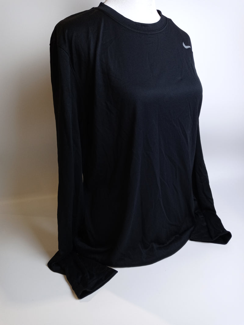 Nike Mens Core Legend 2.0 Long Sleeve Top, Black, Size Medium T-Shirt