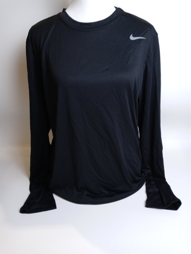 Nike Mens Core Legend 2.0 Long Sleeve Top, Black, Size Medium T-Shirt