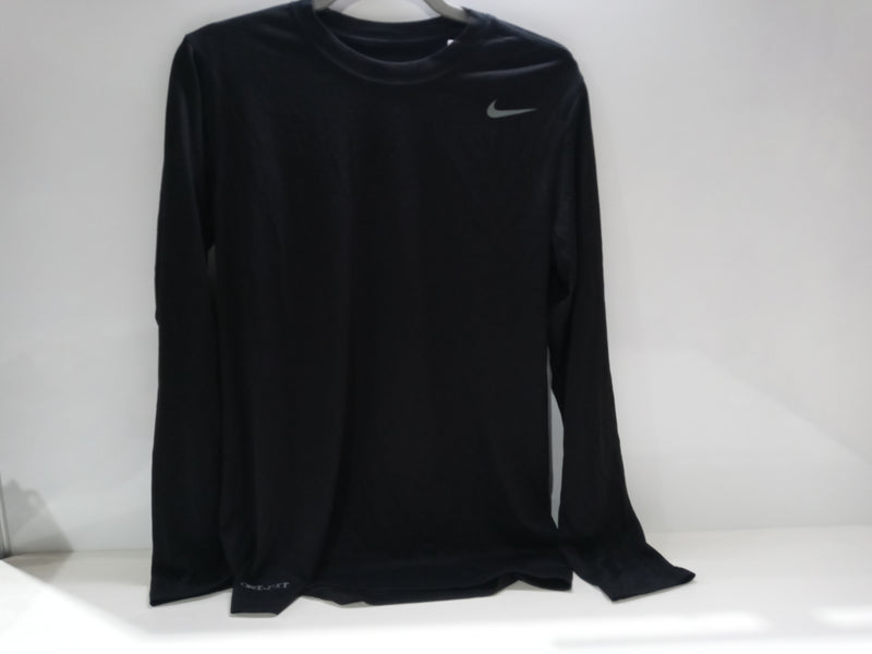 Nike Men's Core Legend 2.0 Long Sleeve Top, Size Small Black