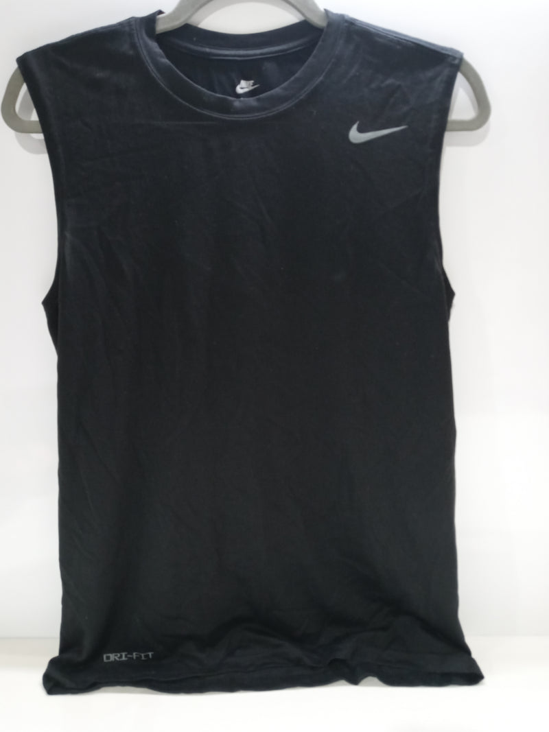 Nike Mens Legend Dri Fit Sleeveless T Shirt (Small, Black)
