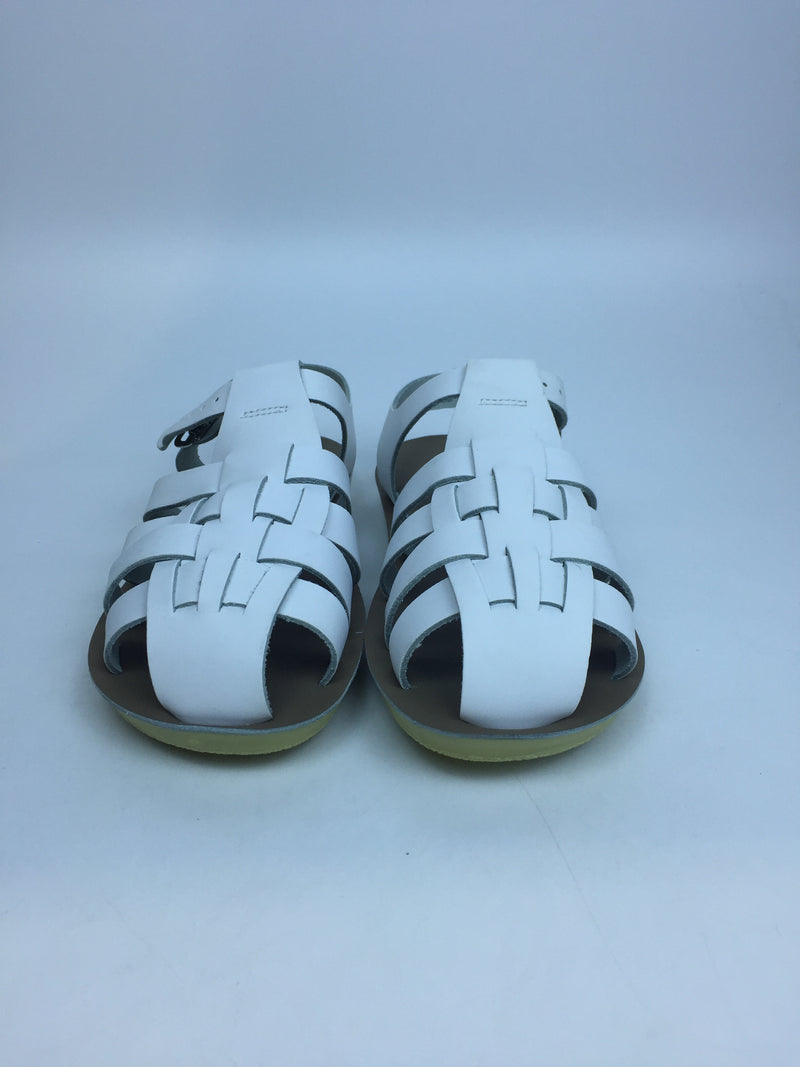 Salt Water Sandals by Hoy Girls Sandal White 3 M Us Little Kid Pair of Shoes