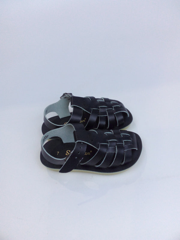 Salt Water Sandals by Hoy Shoe Baby Sandal Navy 7 M Us Toddler Pair of Shoes