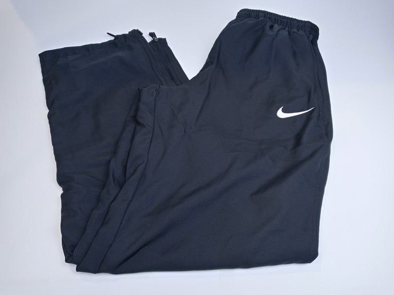 Nike Men's Dry Fleece Training Pants Black White Medium