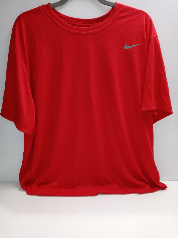 Nike Men's Legend Short Sleeve Dri-Fit Shirt, University Red, XX-Large