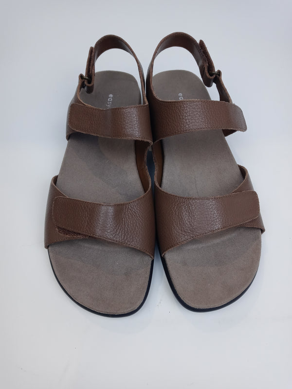 Easy Spirit Hartwell Women's Sandal 10.5 Us Mahogany Pair of Shoes
