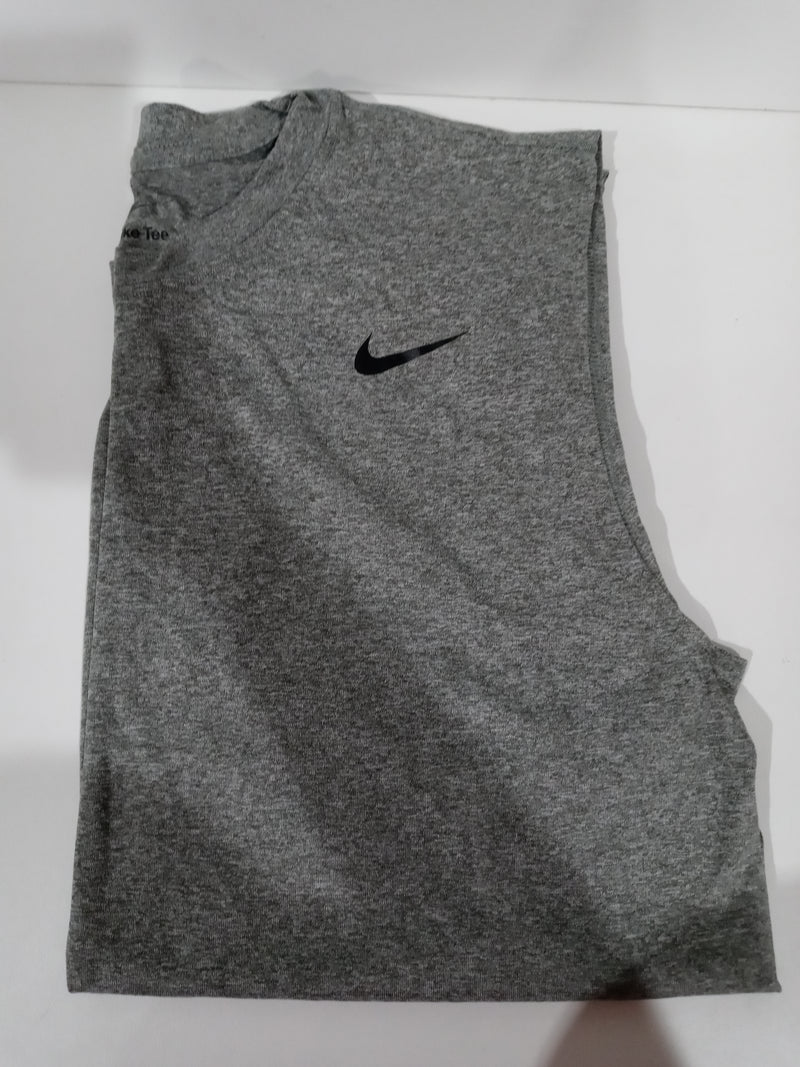 Nike Mens Legend Dri Fit Sleeveless T Shirt (Large, Grey)