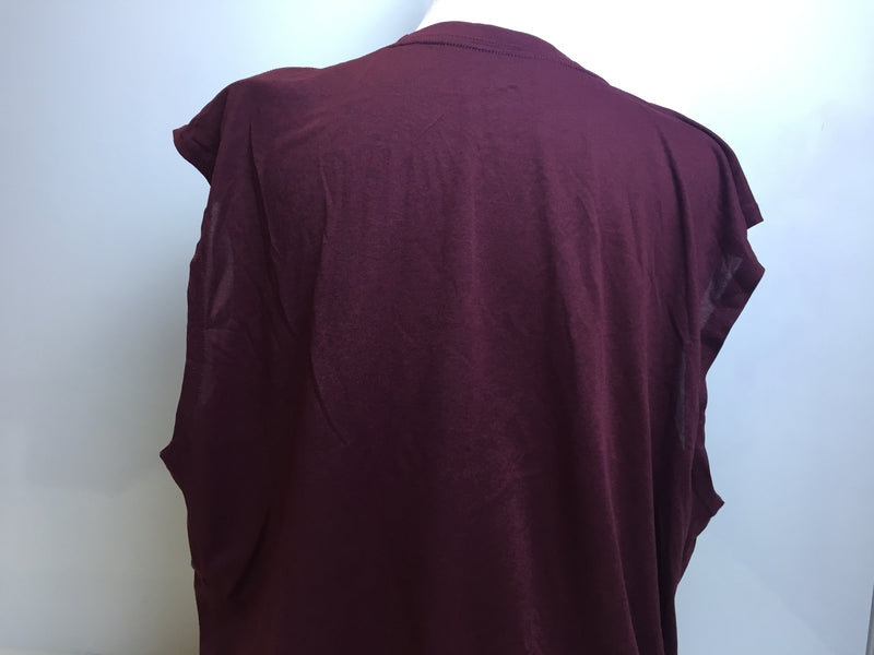 NIKE Legend Sleeveless Shirt (2XL, Deep Maroon/Cool Grey)