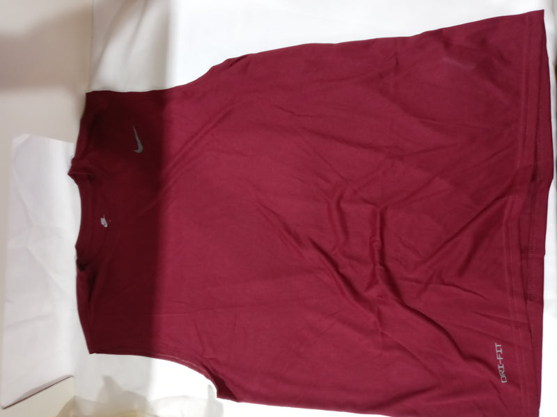 Nike Legend Sleeveless Shirt (XL, Team Maroon/Cool Grey) T-Shirt