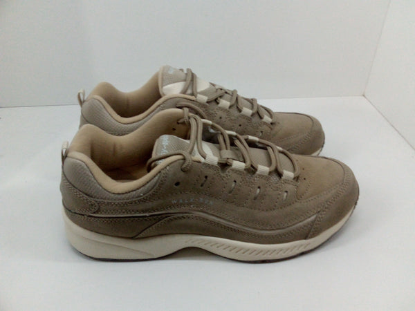 Easy Spirit Women Romy Sneaker Taupe Suede 260 8.5 Wide Us Pair of Shoes