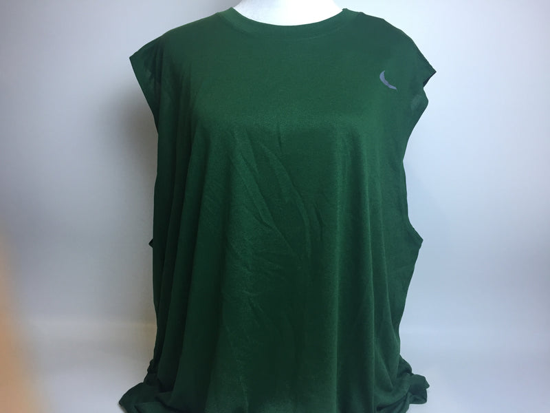 Nike Mens Legend Dri Fit Sleeveless T Shirt (XX-Large, Green)