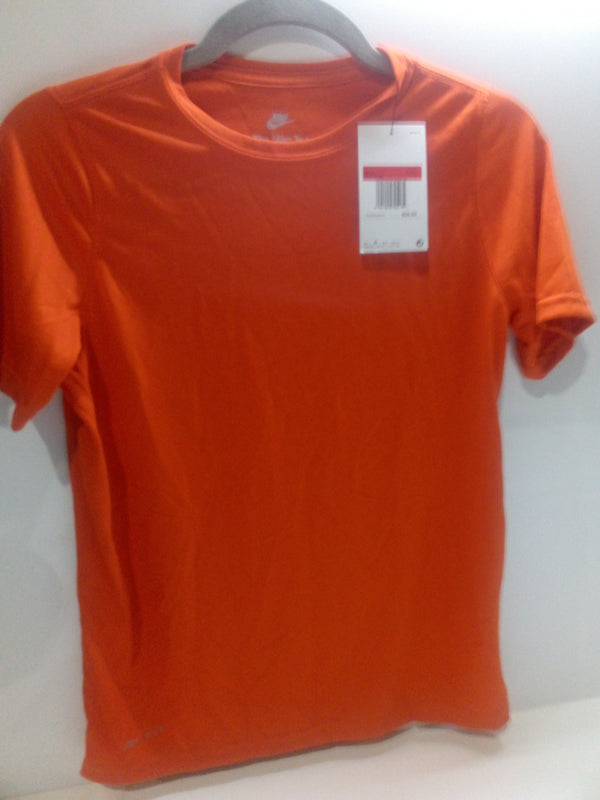 Nike Youth Boys Legend Short Sleeve Tee Shirt (Youth Large, Orange)