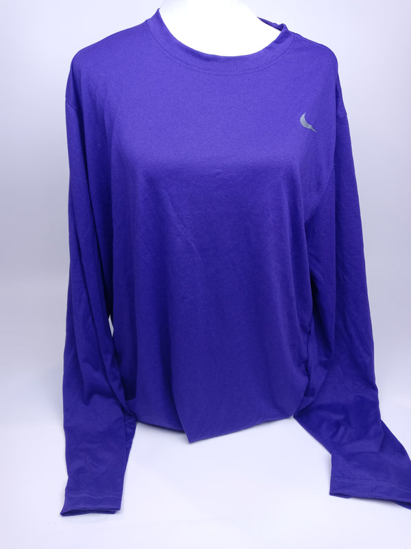 Nike Men's Dry Training Top Purple X-Large T-Shirt