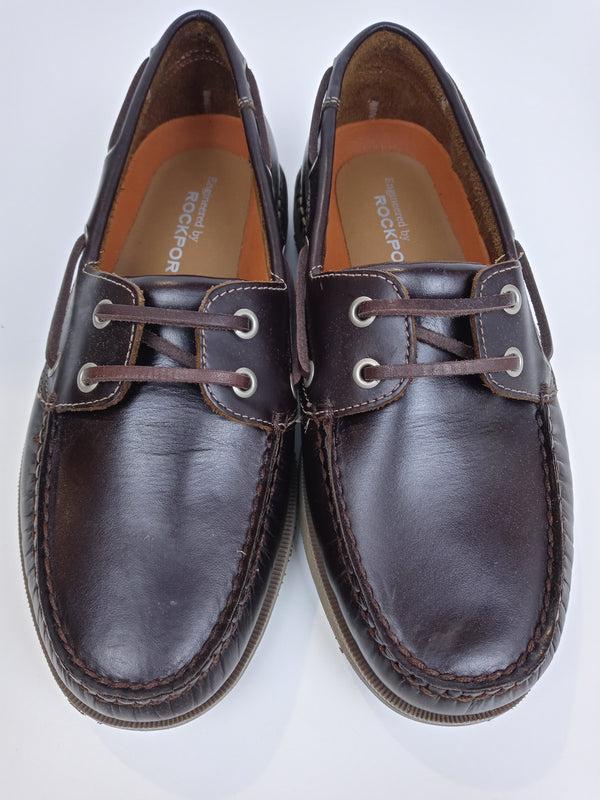 Rockport Men's Perth Shoe Beeswax Dark Brown 7 W Us Pair of Shoes