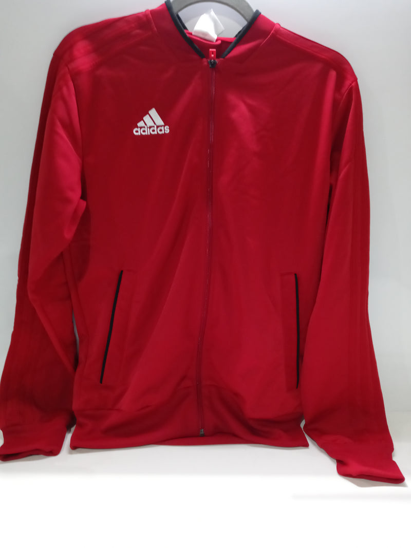adidas Men's Condivo 18 Polyester Jacket Power Red/Black/White Small