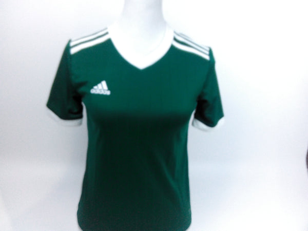 Adidas Kids Tabela 18 Soccer Jersey Green Small T-shirt