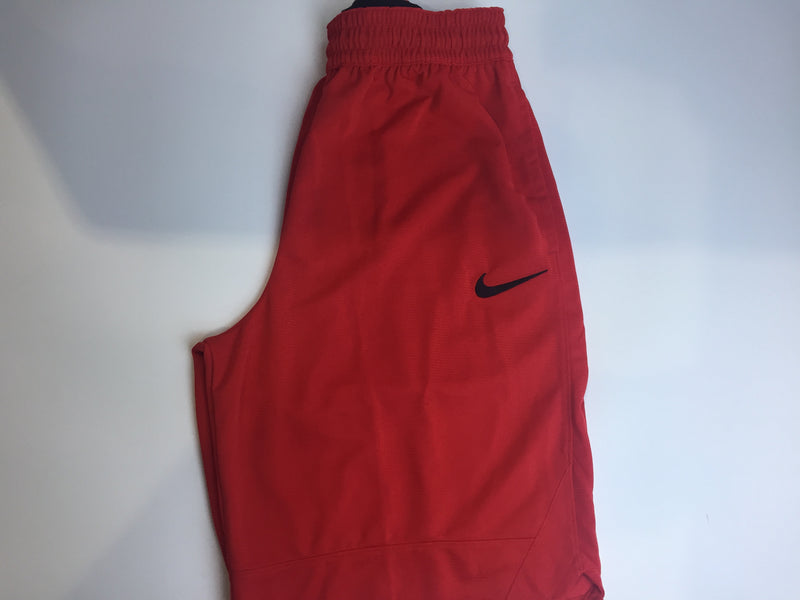 Nike Dri-FIT Icon, Men's Basketball Shorts, Athletic Shorts with Side Pockets, University Red/University Red, M