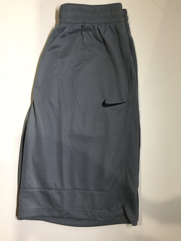 Nike Dri-FIT Icon, Men's basketball shorts, Athletic shorts with side pockets, Cool Grey/Cool Grey/Black, M