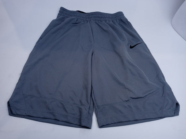 Nike Dri-FIT Icon, Men's basketball shorts, Athletic shorts with side pockets, Cool Grey/Cool Grey/Black, M-T