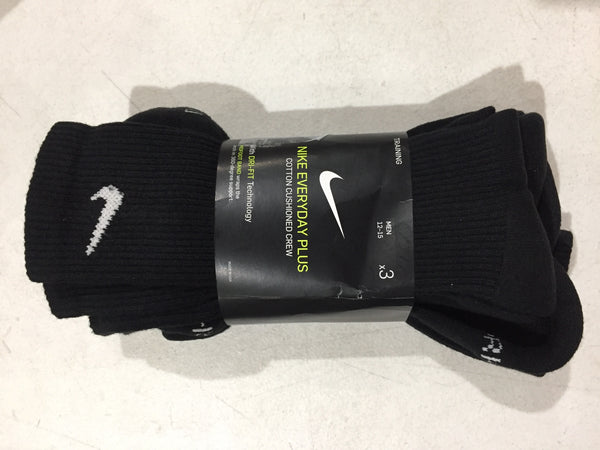 Nike Everyday Plus Cushion Crew Socks 3-Pair Pack