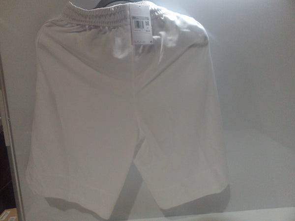 Nike Dri-FIT Icon, Men's Basketball Shorts, Athletic Shorts with Side Pockets, White/White/Black, XS