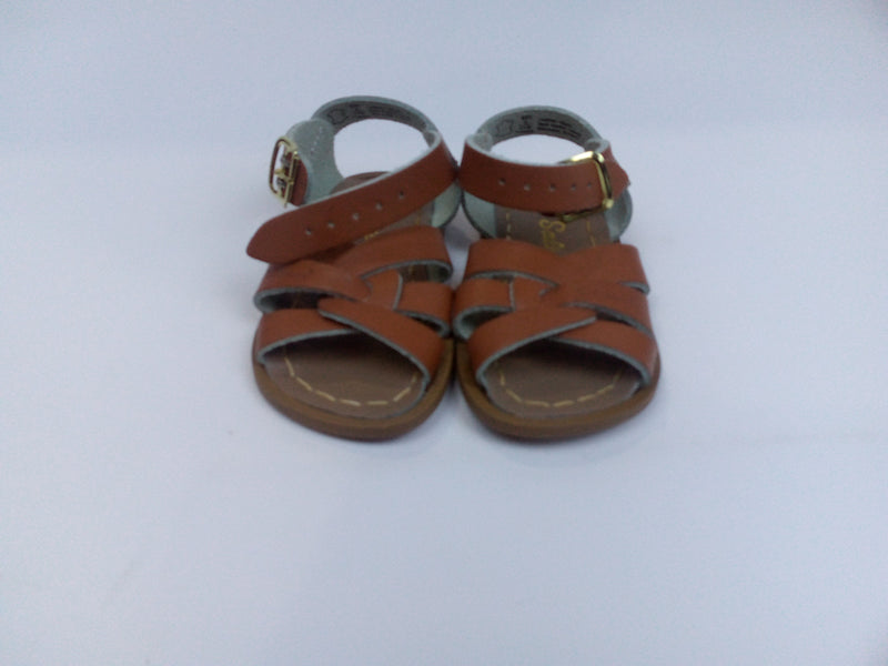 Salt Water Sandal by Hoy Shoes Baby Girl's Olive 5 Toddler M Pair of Shoes