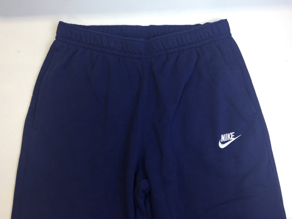 Nike Men's Club Open-Hemmed Pants | Navy | White LG