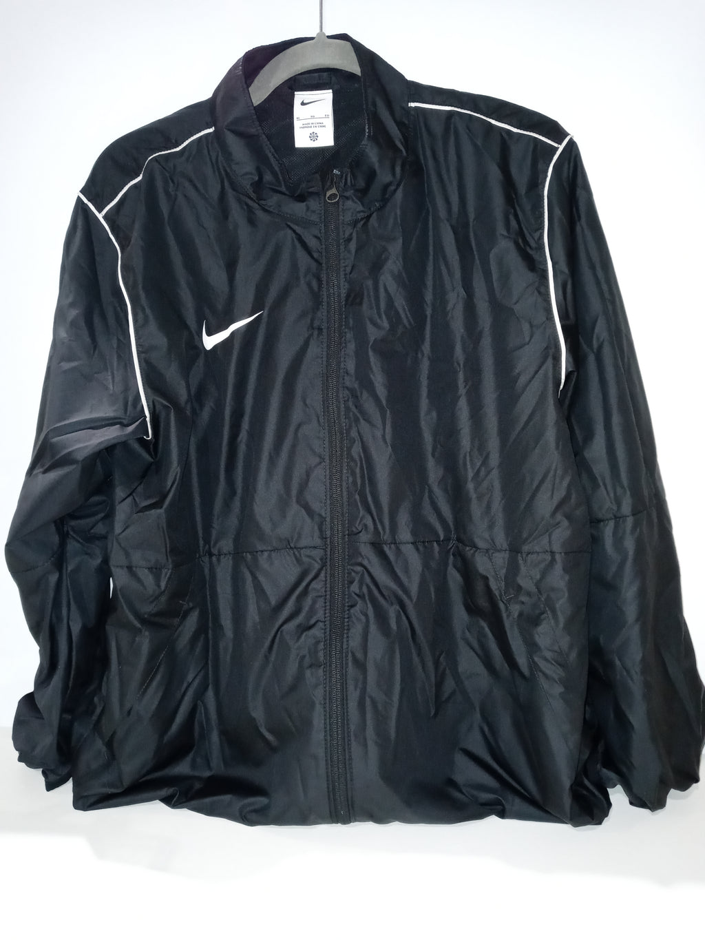 Veeg Notitie olifant Nike Men's Park 20 Rain Jacket, BV6881-010 (Black/White, X-Large)