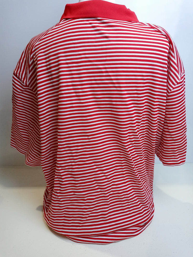 Nike Men's Dry Victory Stripe Polo Golf Shirt (as1, Alpha, xx_l, Regular, Regular, University Red/White, XX-Large)