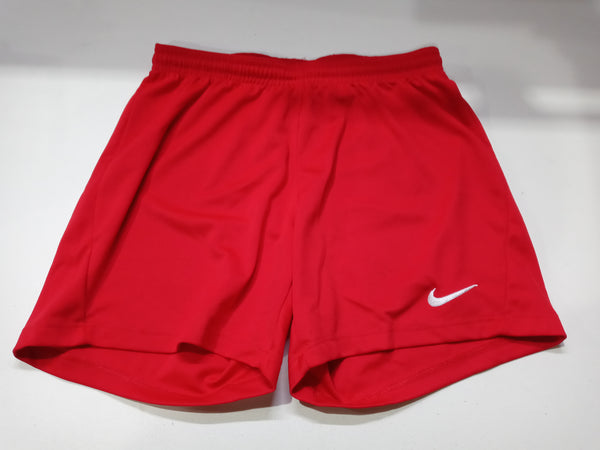 Nike Womens Park III Shorts Red S
