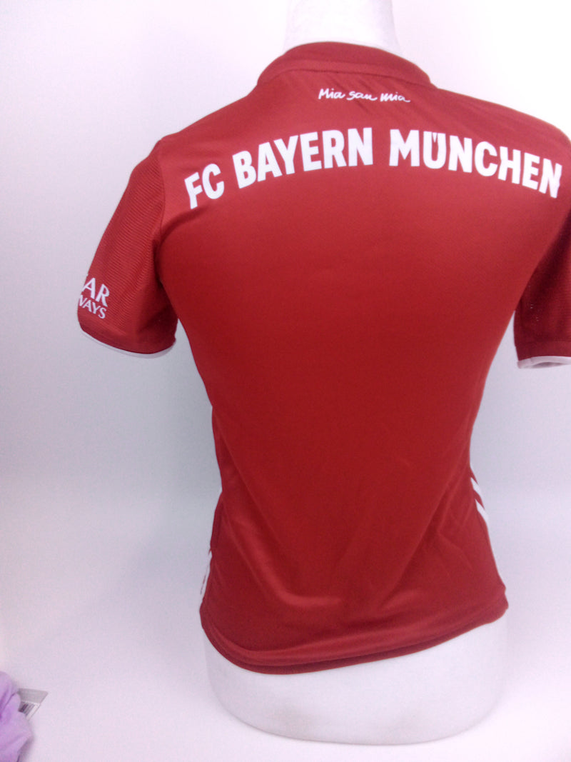 adidas Kid's FC Bayern 2020 Home Jersey Small Red T-shirt