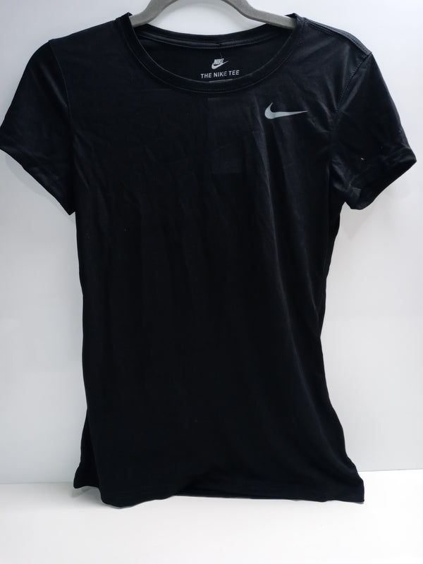 Nike Womens Short Sleeve Legend T SPF 20 (X-Small) Black