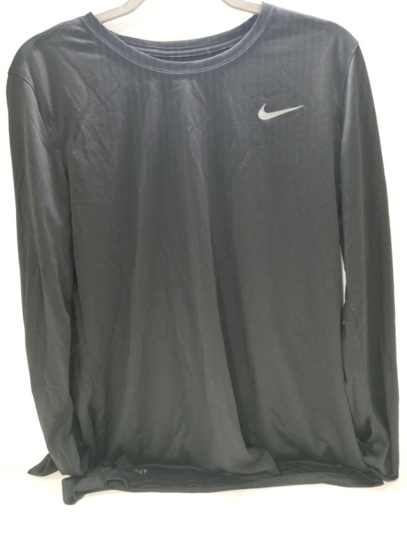 Nike Women's Longsleeve Legend T (Large) Black