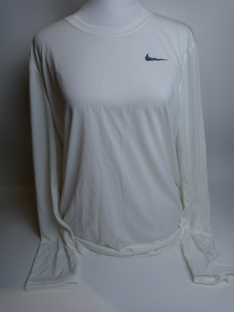 Nike Women's Legend L/S T SP20 TOP - White/White/Cool Grey