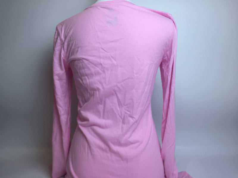 Nike Women's Legend L/S T SP20 TOP Shy Pink Cool Grey Large