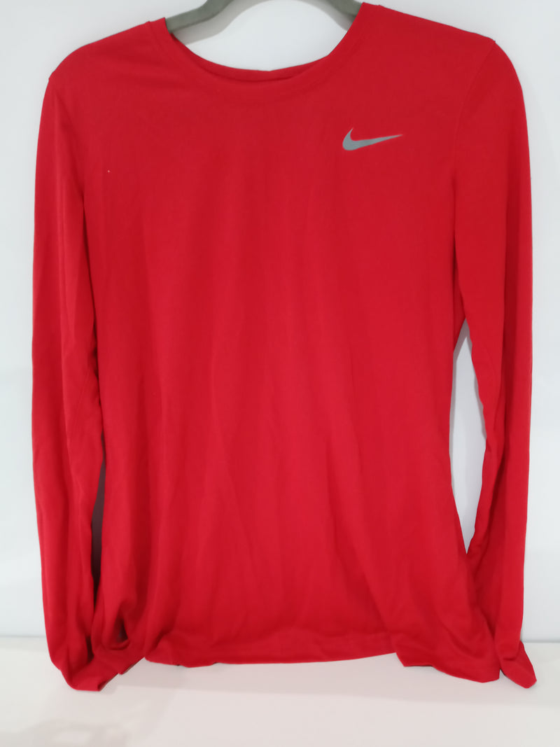 Nike Women's Legend L/S T SP20 TOP - University RED/University RED/Cool Grey