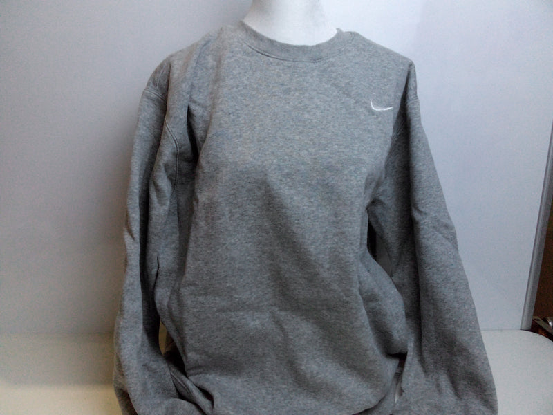 Nike Club Fleece Crew Men's Sweatshirt Crewneck (Heather Grey, Large)