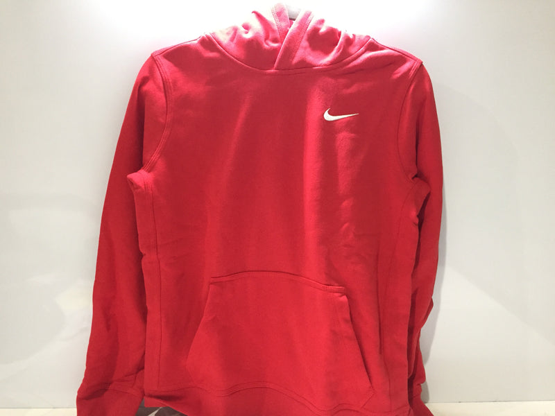 Nike Youth Fleece Pullover Hoodie (Red, X-Large)