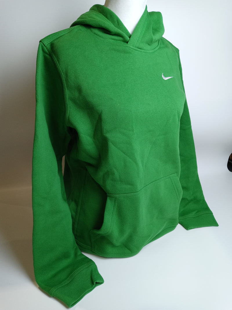 Nike Men Youth Fleece Pullover Hoodie (Kelly Green, X-Large)
