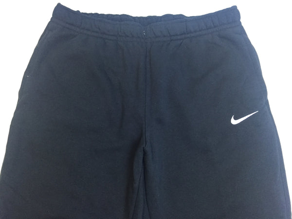 Nike Womens Club Fleece Jogger Sweatpants (Black, Large)