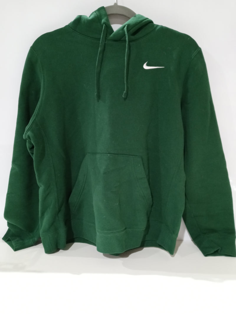 Nike Womens Pullover Fleece Hoodie (Green, Large)
